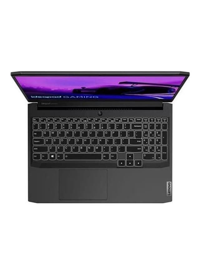 Laptop Ideapad-Gaming-3-15Imh05 15.6 Inch FHD Intel Core i7 10750H 16GB RAM 1TB HHD + 256GB SSD 4GB Nvidia Geforce Gtx 1650 Ti DDR6 DosOnyx English/Arabic Black